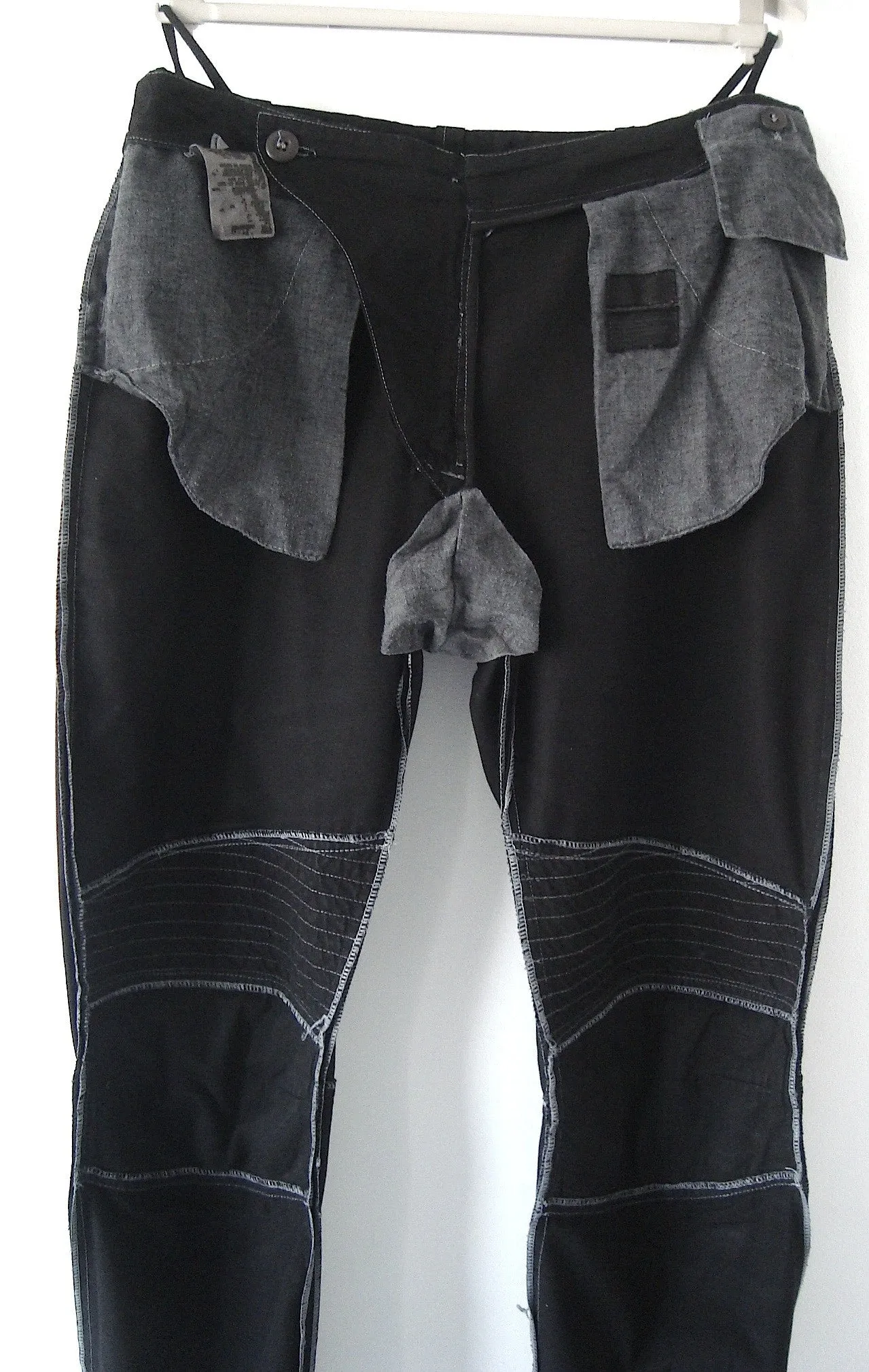 1999 Light Moleskin Cotton Biker Trousers