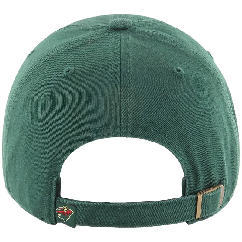 47 Brand Minnesota Wild Clean Up Adjustable Hat