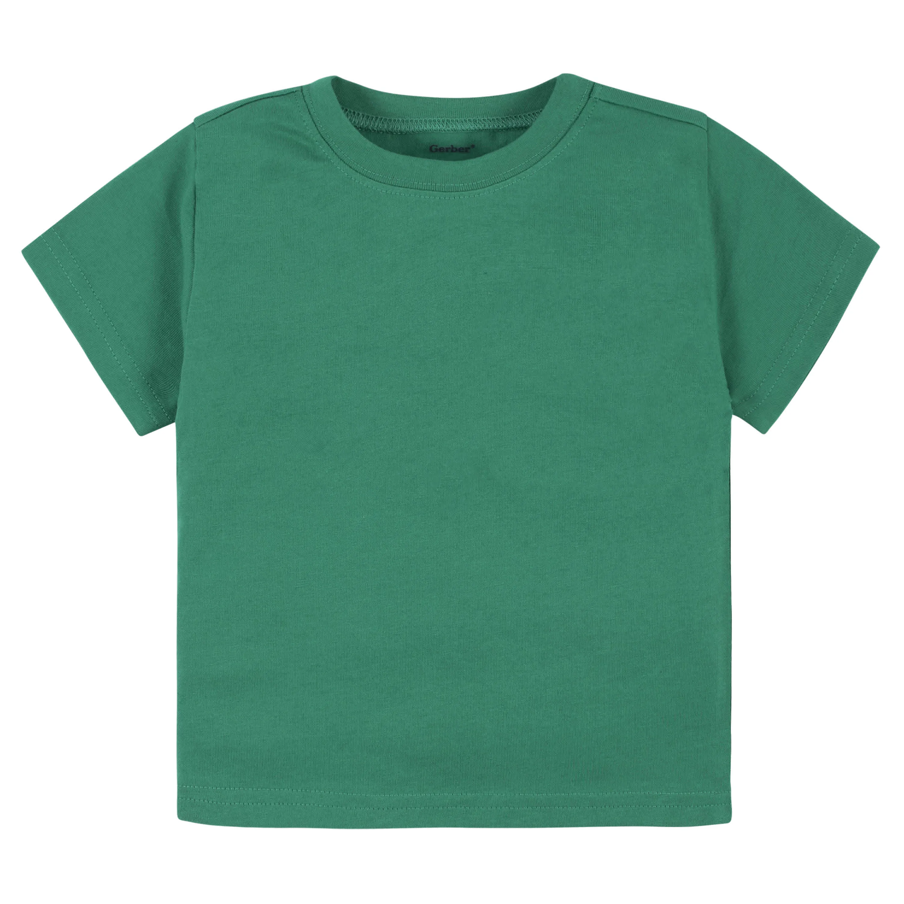 5-Pack Infant & Toddler Kelly Green Premium Short Sleeve Tees