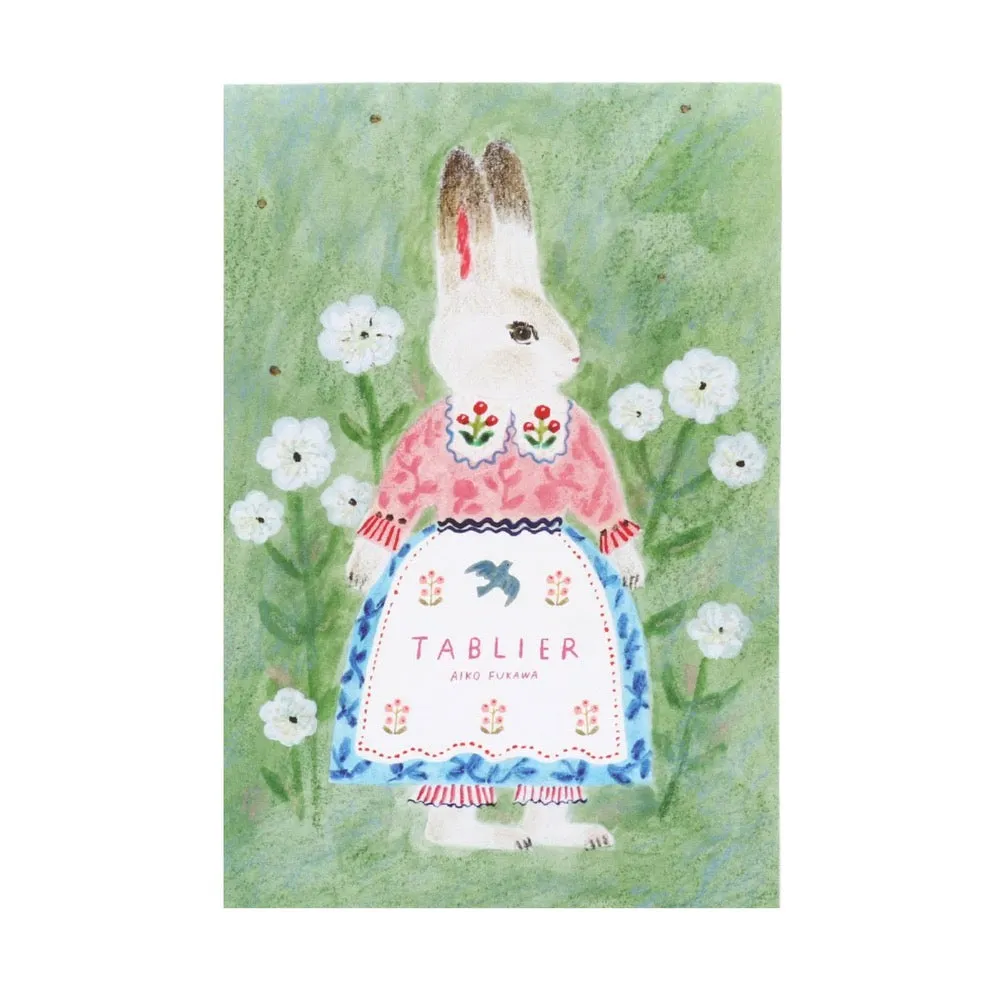 Aiko Fukawa Postcard Pad · Tablier