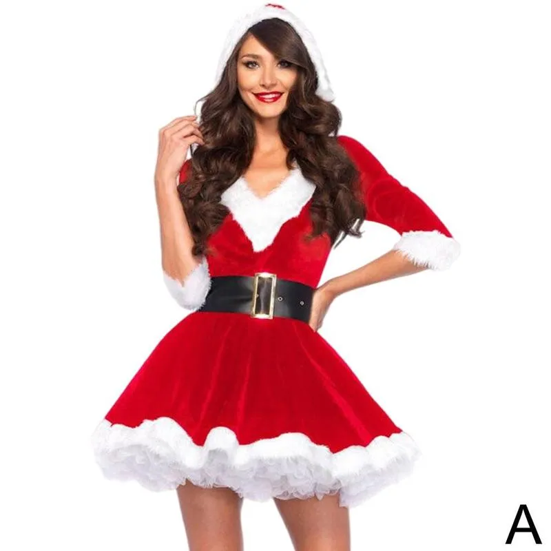 Amy Fashion - Christmas Adult Half Sleeve Ladies Dress