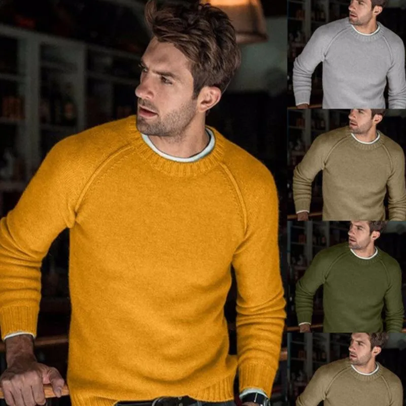 Autumn and winter new products casual men's knit sweater