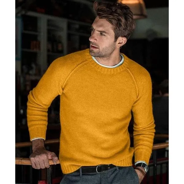 Autumn and winter new products casual men's knit sweater