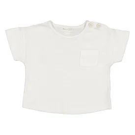 Bean's Custard Apple Cotton Linen Pocket T Shirt