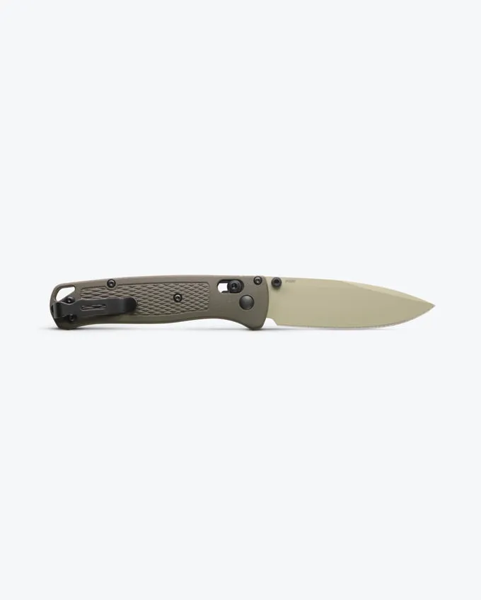 Benchmade Bugout 535TN-11 AXIS Lock 3.235" Desert Verde Cerakote CPM-S30V Dark Olive Grivory Handles