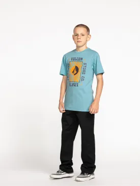 Big Boys Solee Short Sleeve Tee - Pale Aqua