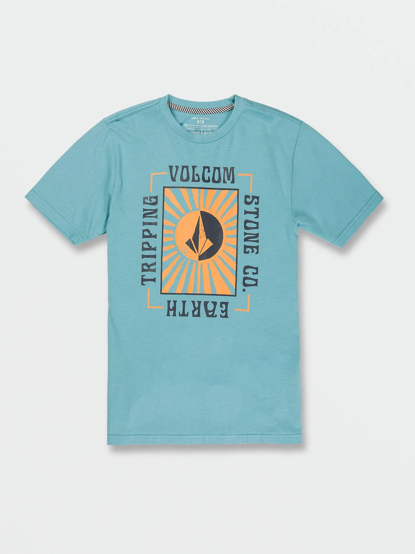 Big Boys Solee Short Sleeve Tee - Pale Aqua