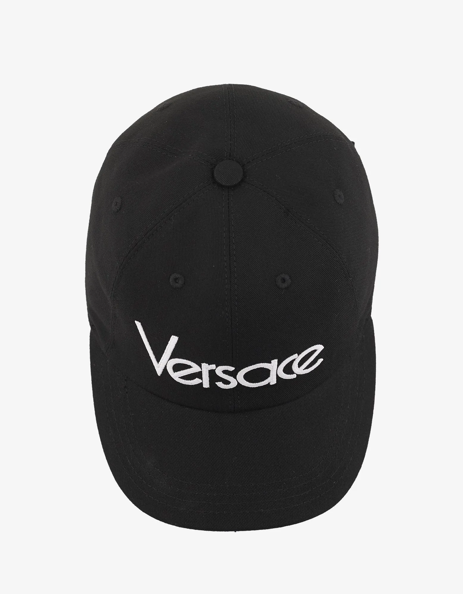 Black Vintage Logo Cap