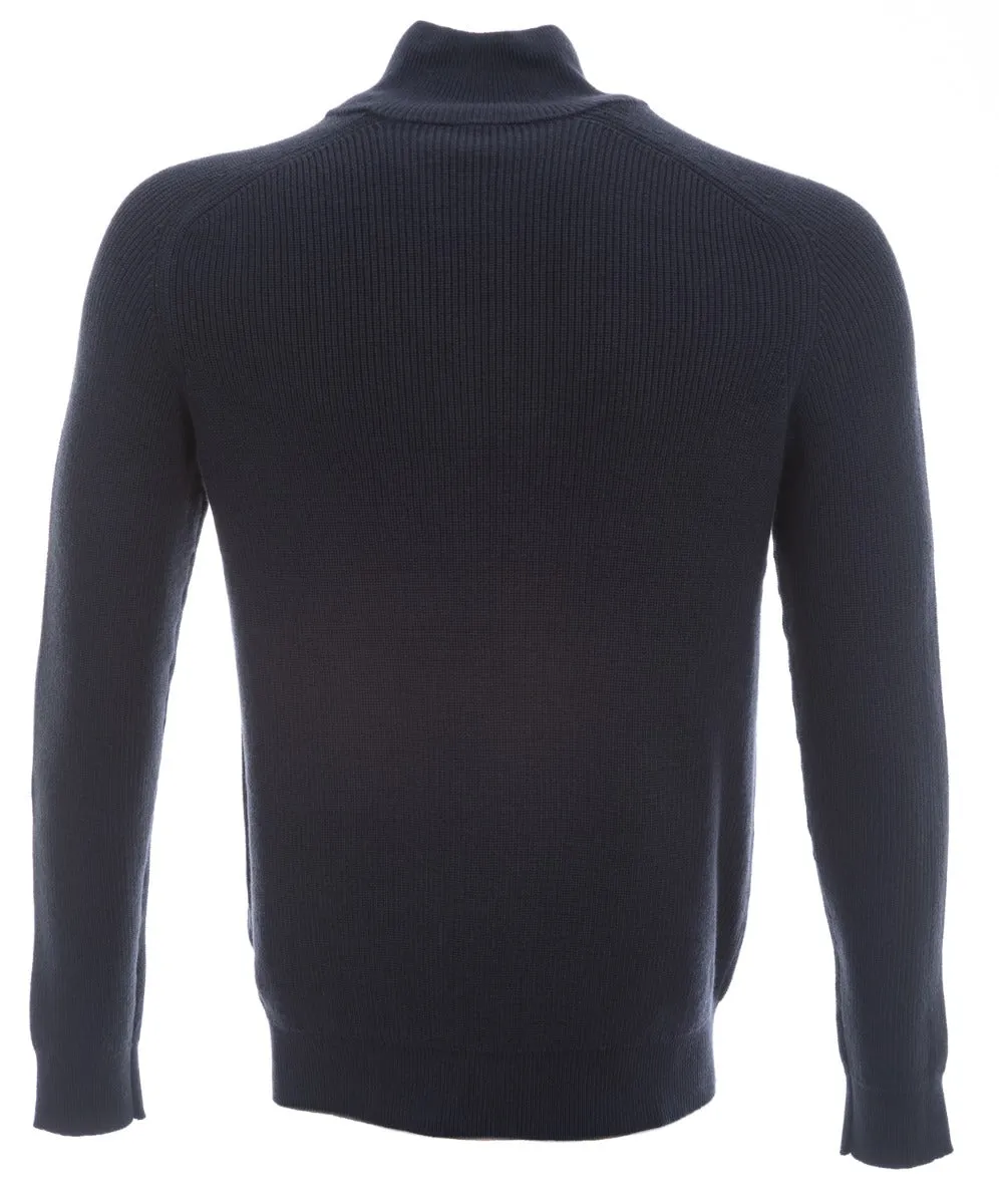 BOSS Knorsey Knitwear in Dark Blue