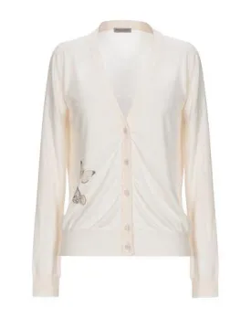 Bottega Veneta Women Cardigan Beige 10 UK