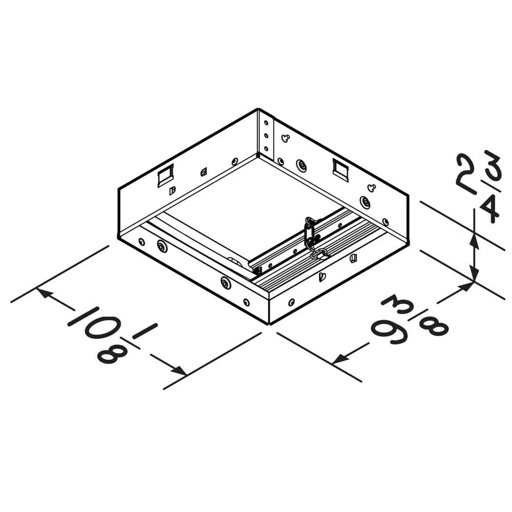 Broan RDM2 M-CAN Radiation Damper for Fans and Fan/Light Models