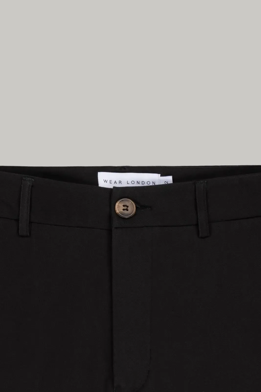 Buxton Trousers - Black - Shorter Leg