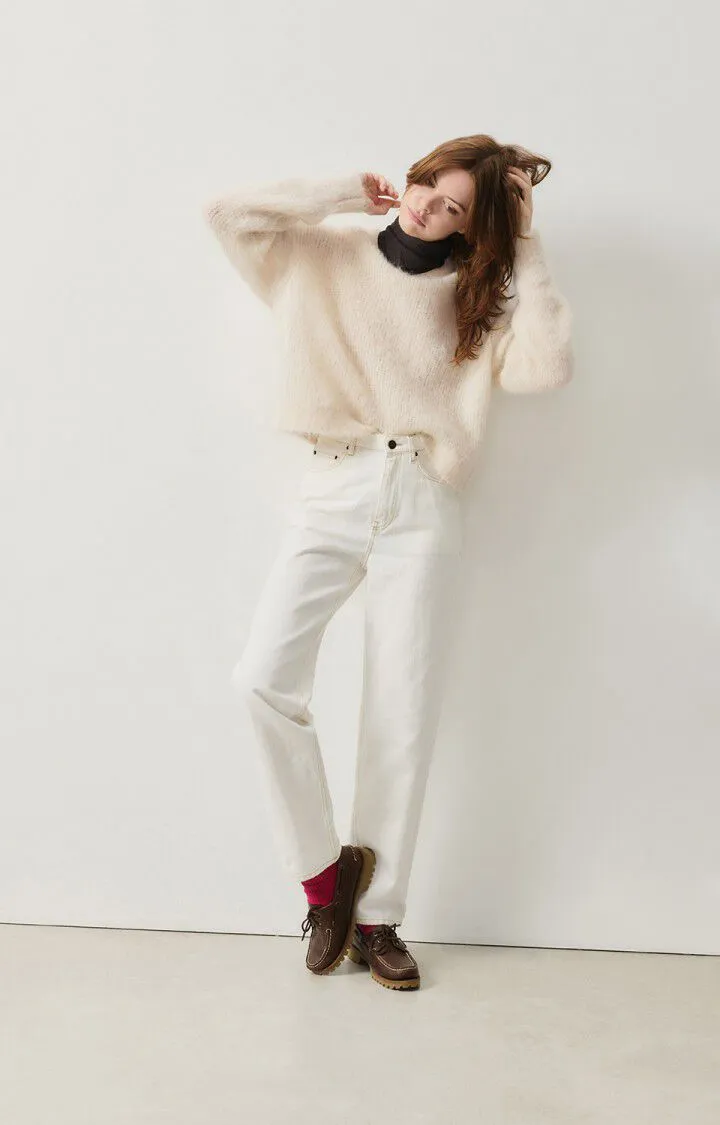 Bymi Jumper in Pearl Melange