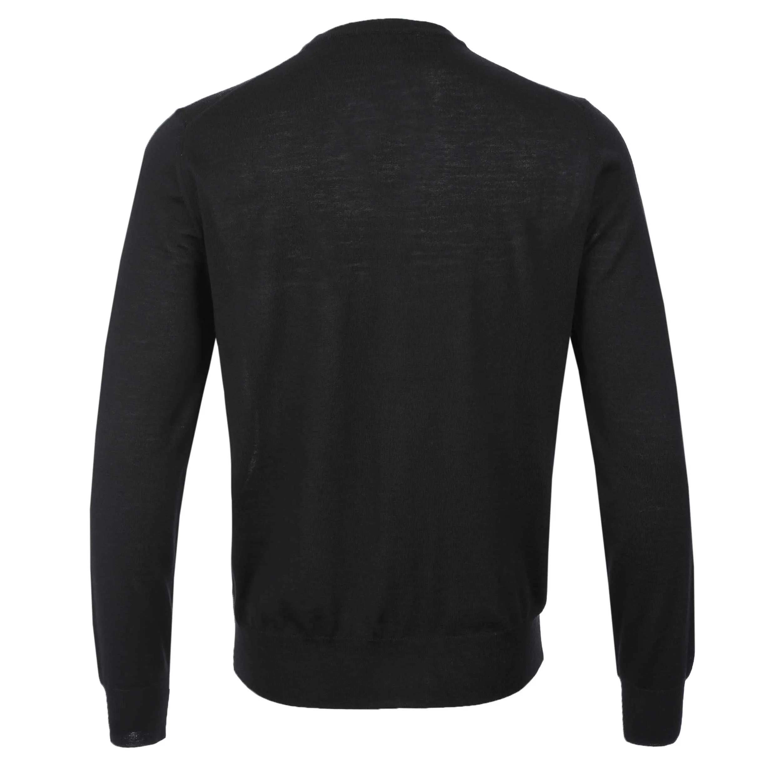 Canali Crew Neck Knitwear in Black