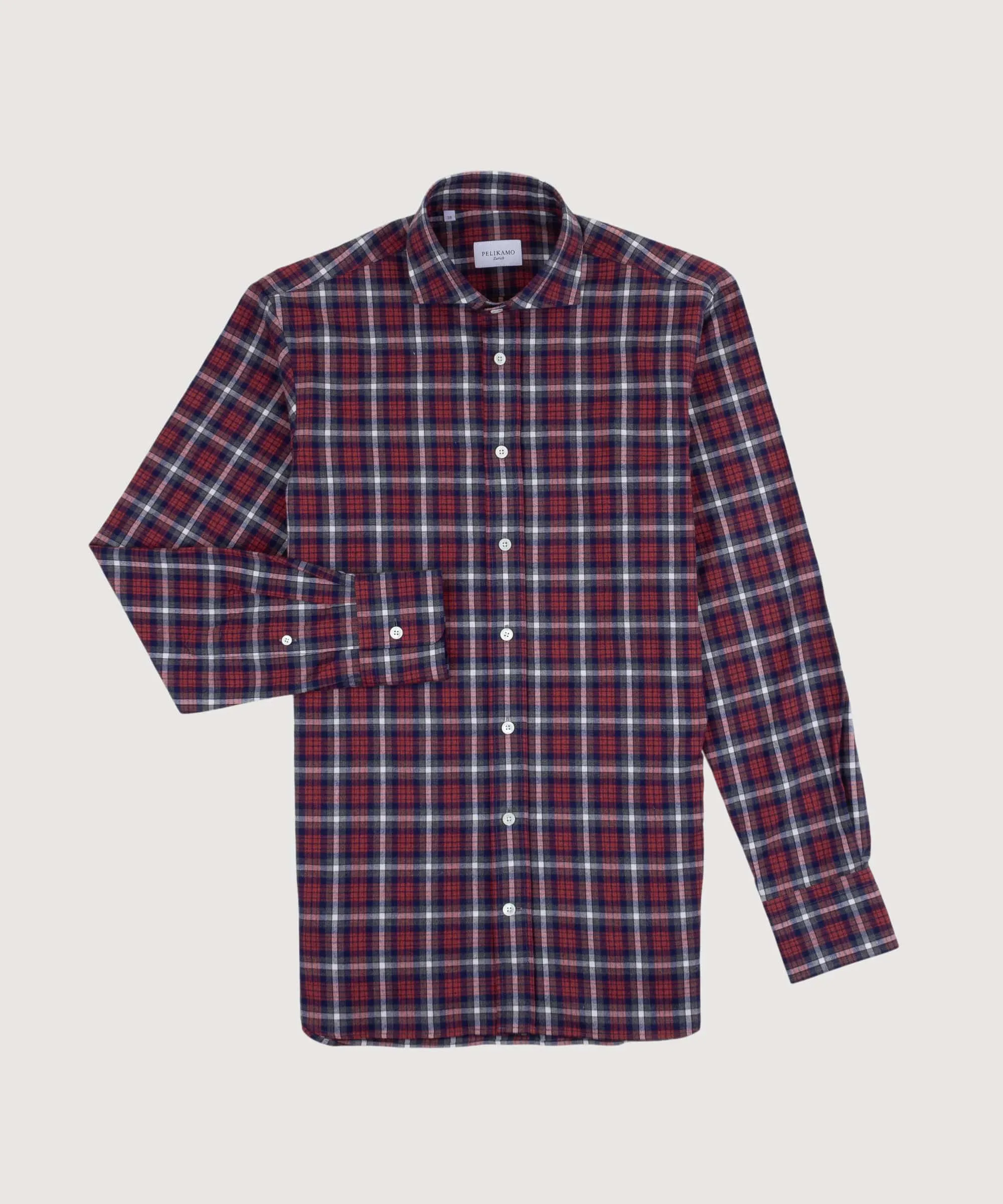 Casual Flannel Madras Shirt