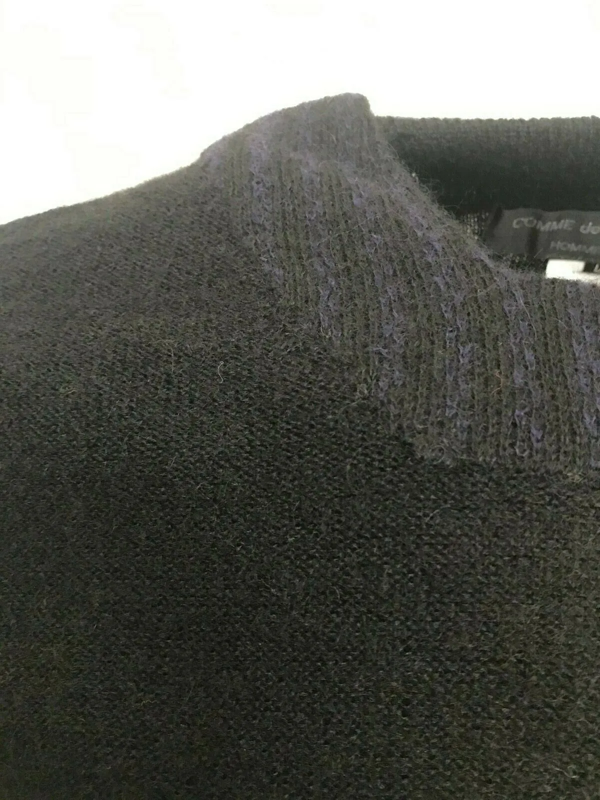 CDG Homme Plus Crewneck Bouncle Knitwear