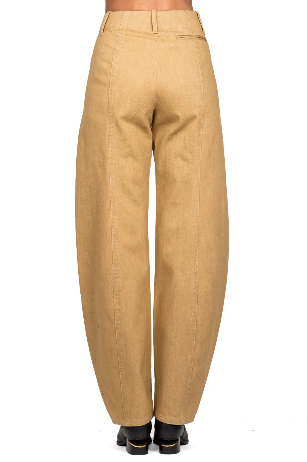 Curved Leg Trousers