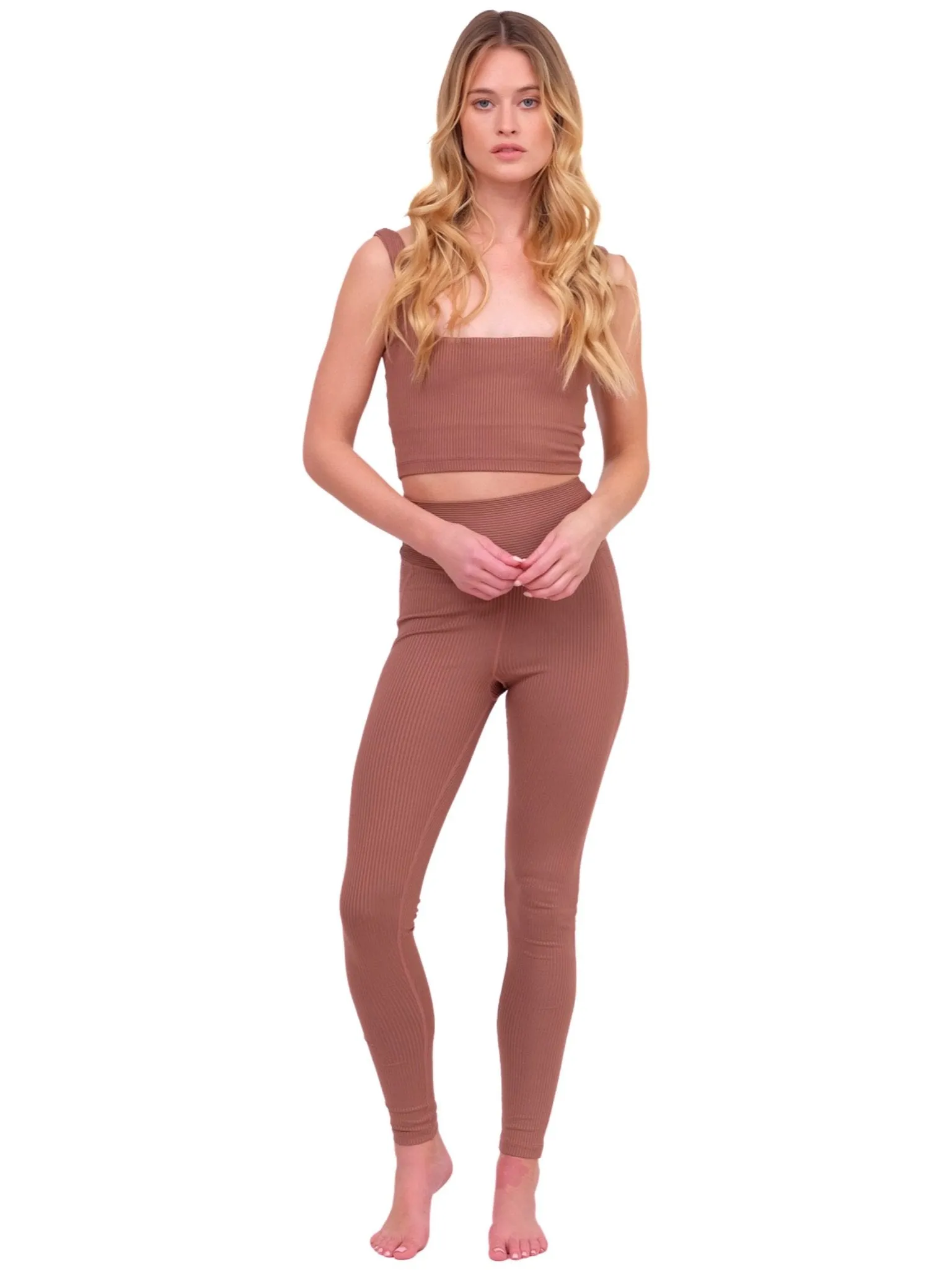 Cutting Edge Yoga Pant - Cocoa