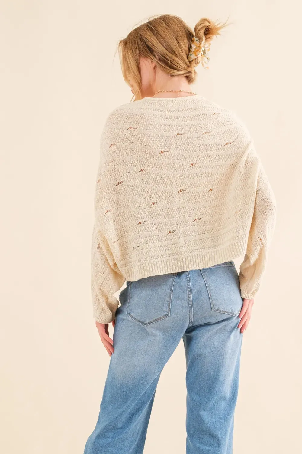 Dolman Sleeves Sweater