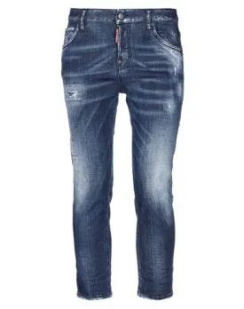 Dsquared2 Women Denim trousers Blue 6 UK