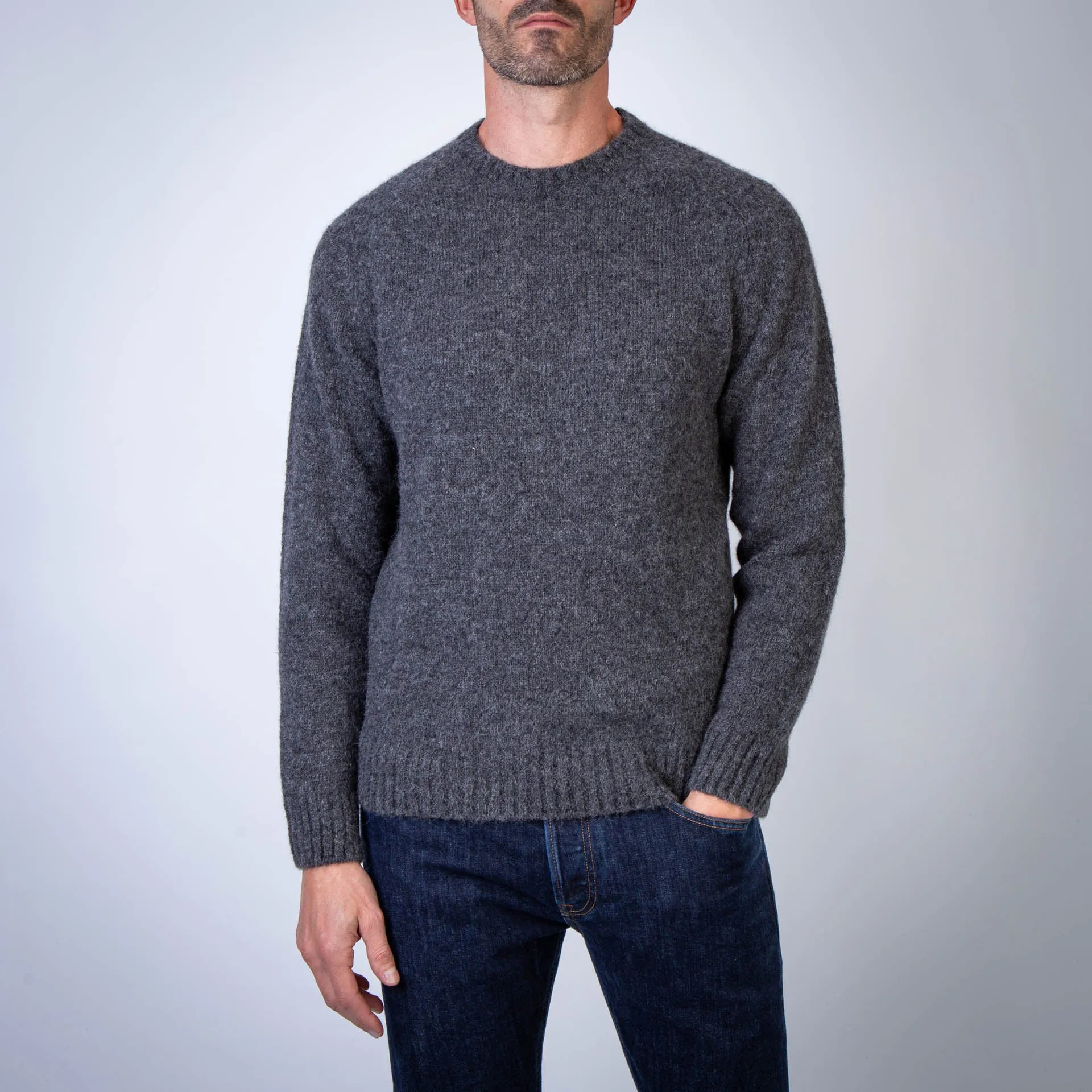 FILIPPO DE LAURENTIIS SWEATER GC3MLM WA5R 970 GREY