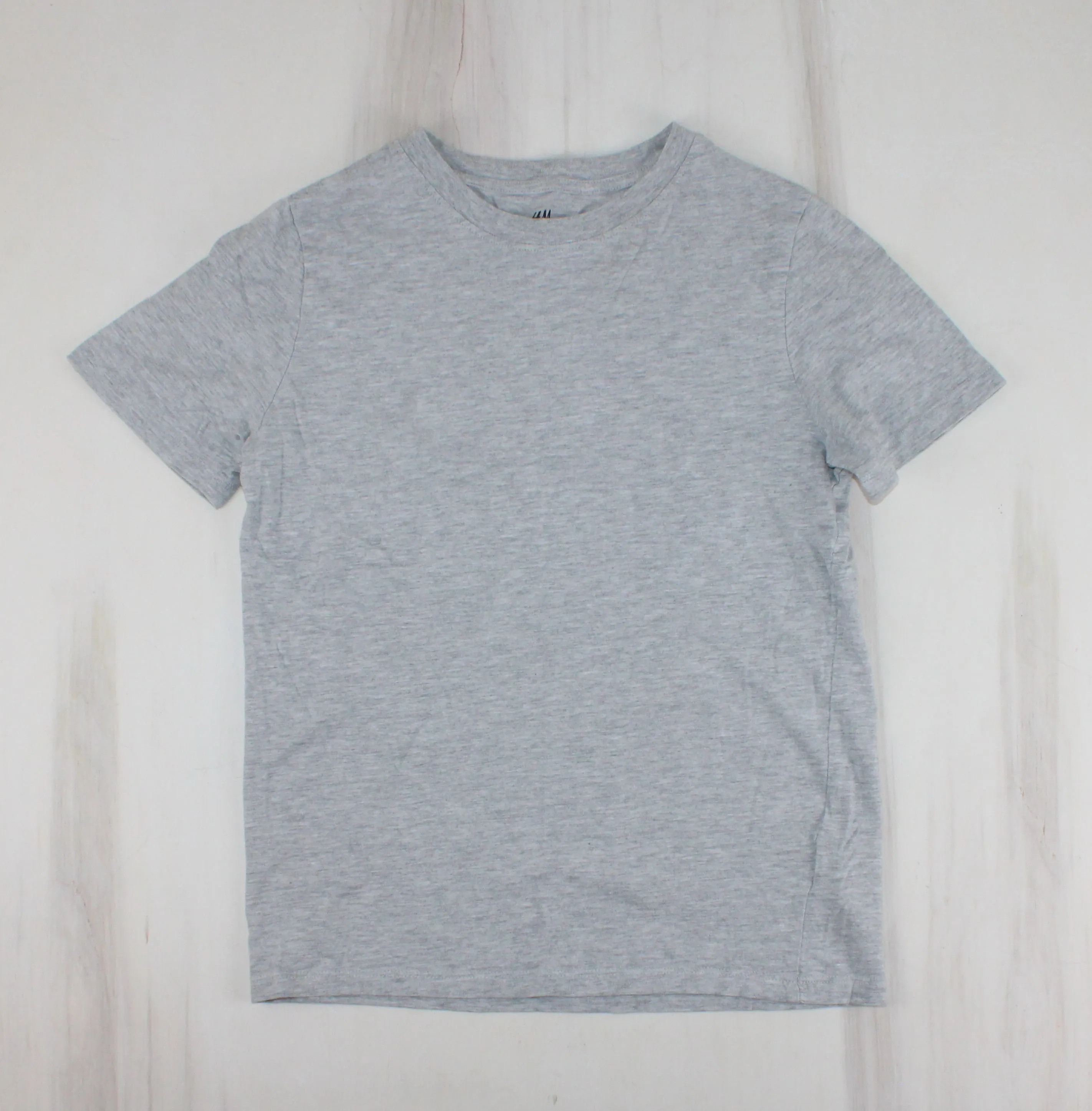 H&M GREY TSHIRT 12-14Y PRE-LOVED