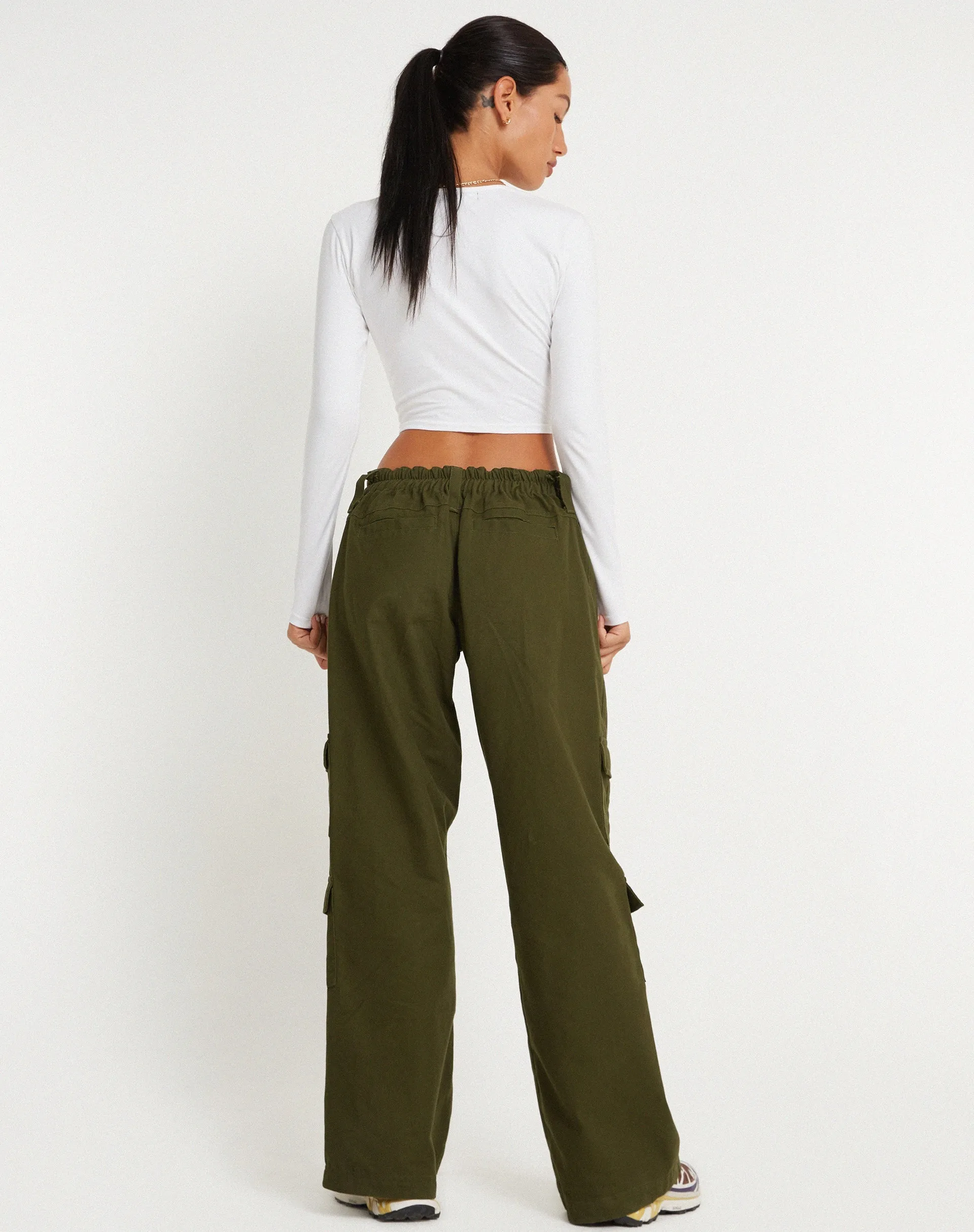 Hansa Cargo Trouser in Panama Dark Olive