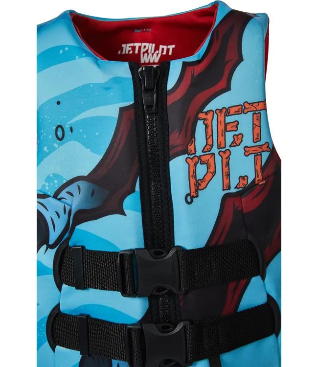 Jetpilot Rex Cause Boys Life Vest (2024) - Blue