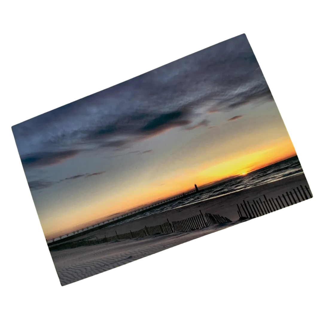 Lake Michigan Beach Scene Postcards (set of 5)