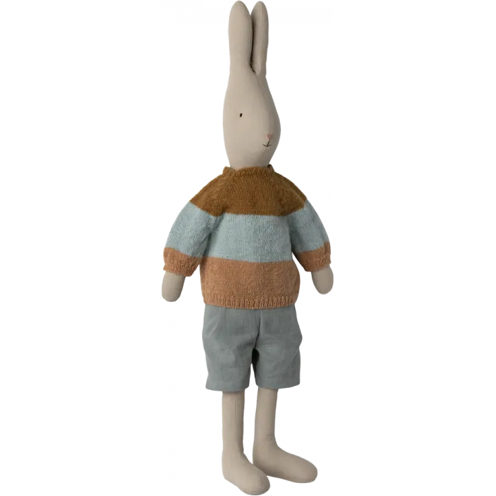 Maileg Rabbit, Size 5 - Sweater and Shorts