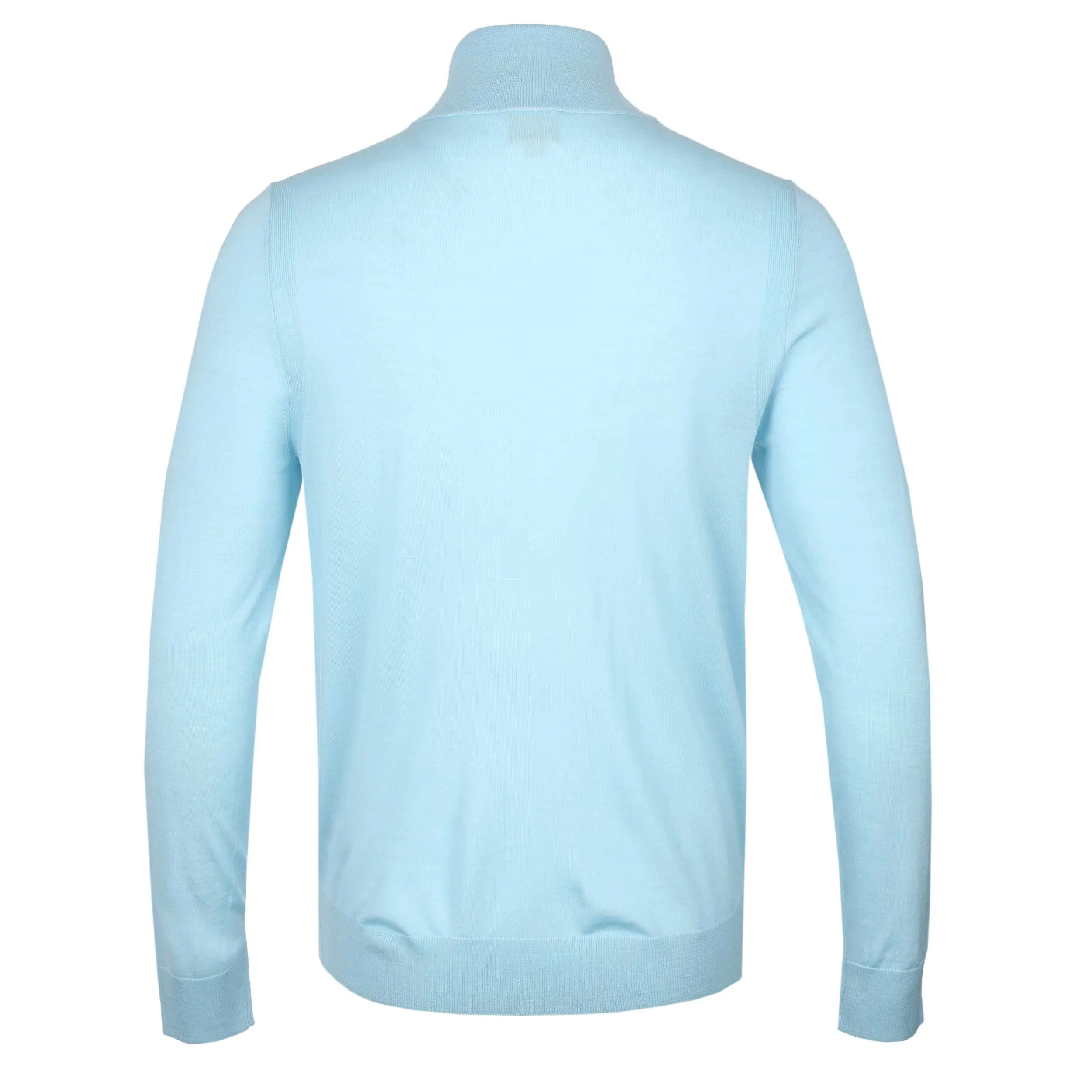 Paul Smith Half Zip Knitwear in Sky Blue