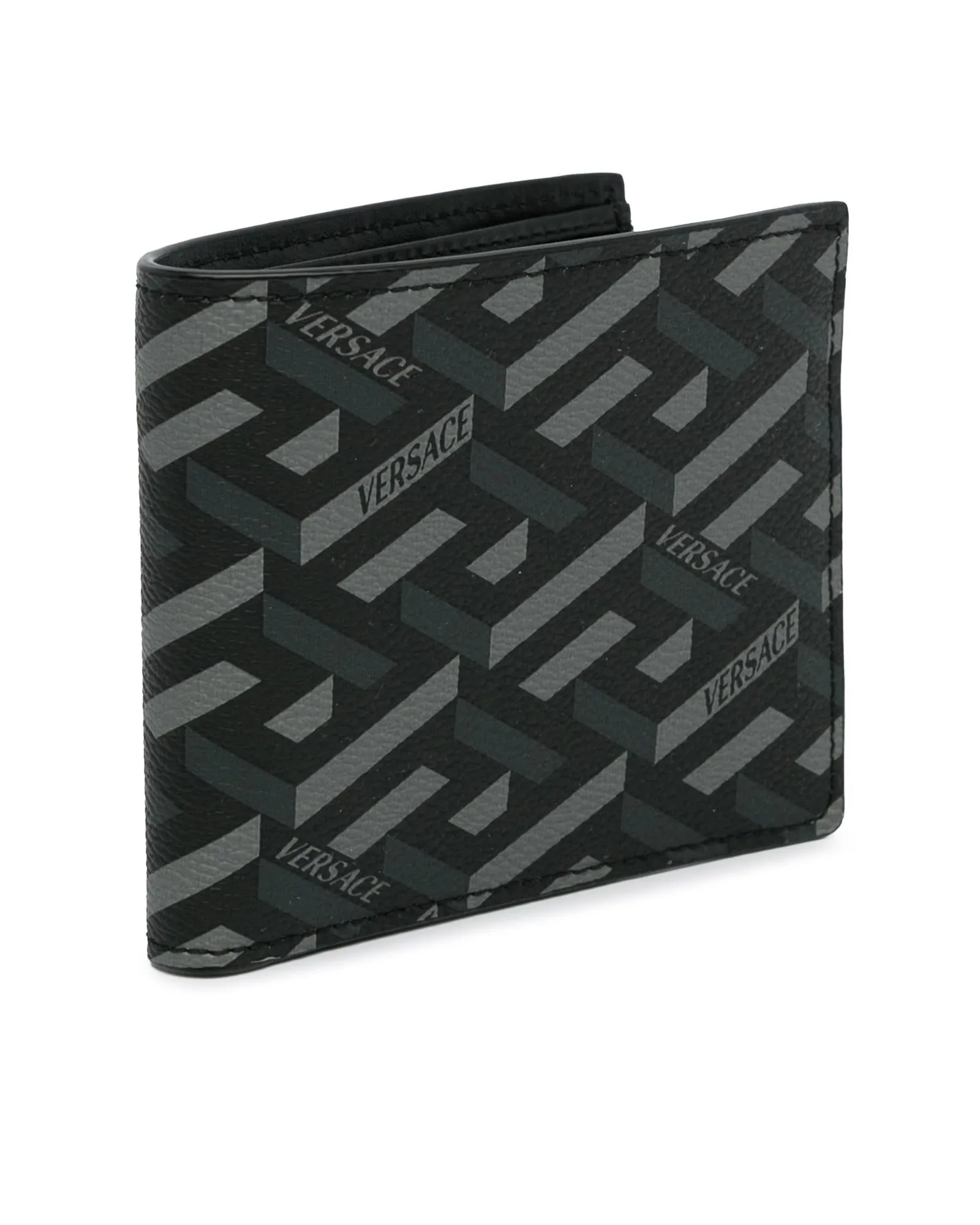 Printed Coated Canvas Small Wallet