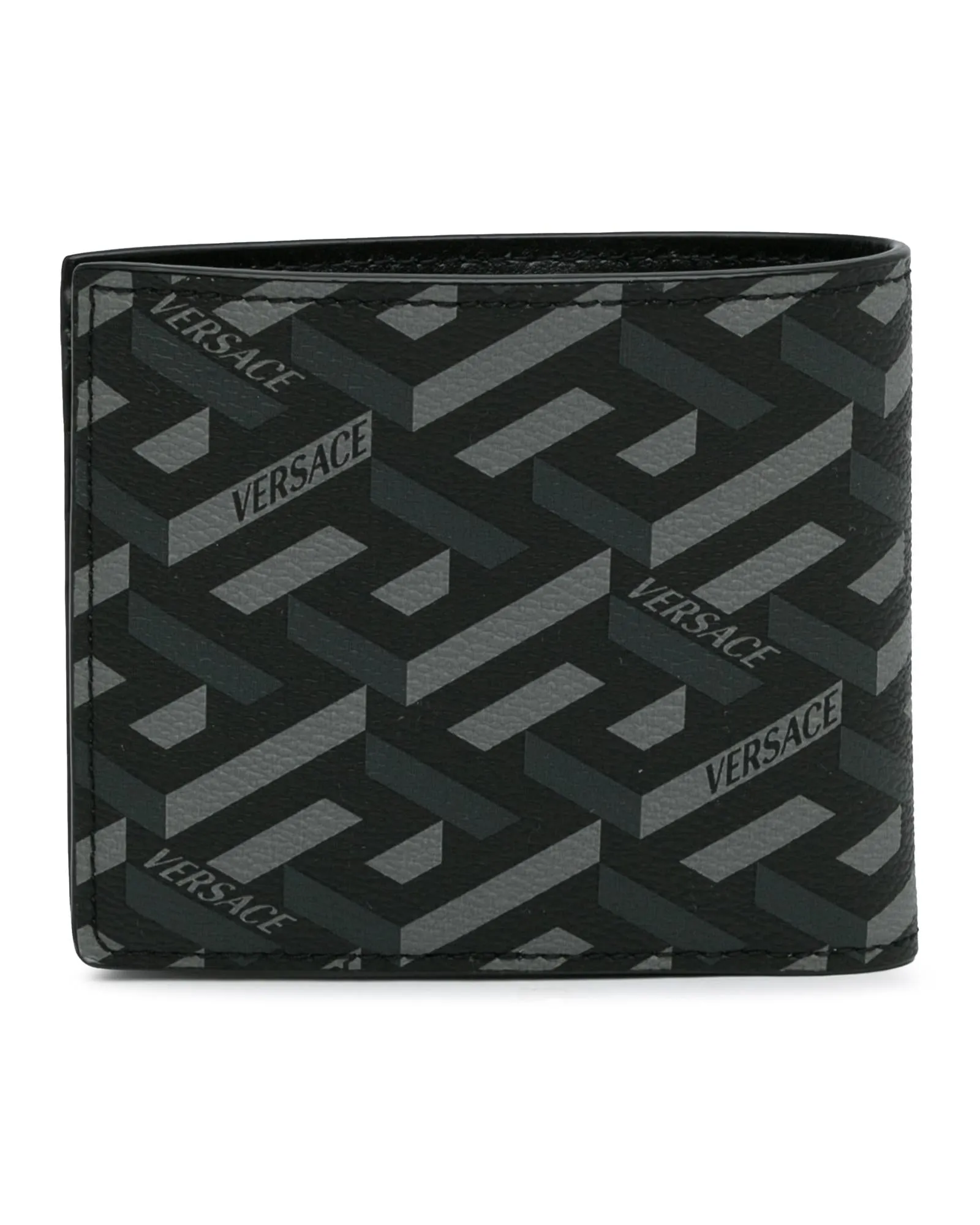 Printed Coated Canvas Small Wallet