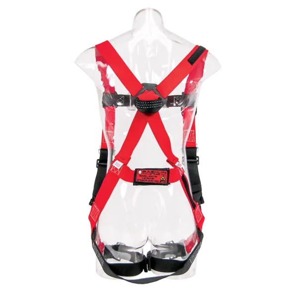 "H" Style Dielectric Harness with nylon loop back attachment