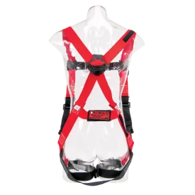 "H" Style Dielectric Harness with nylon loop back attachment