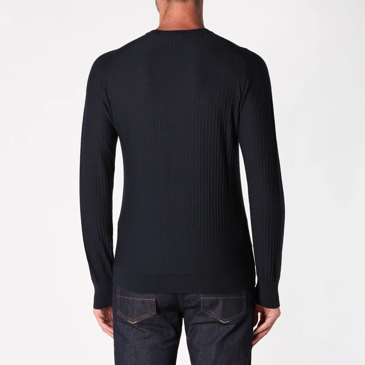 ROBERTO COLLINA SWEATER RA03001 10 BLUE