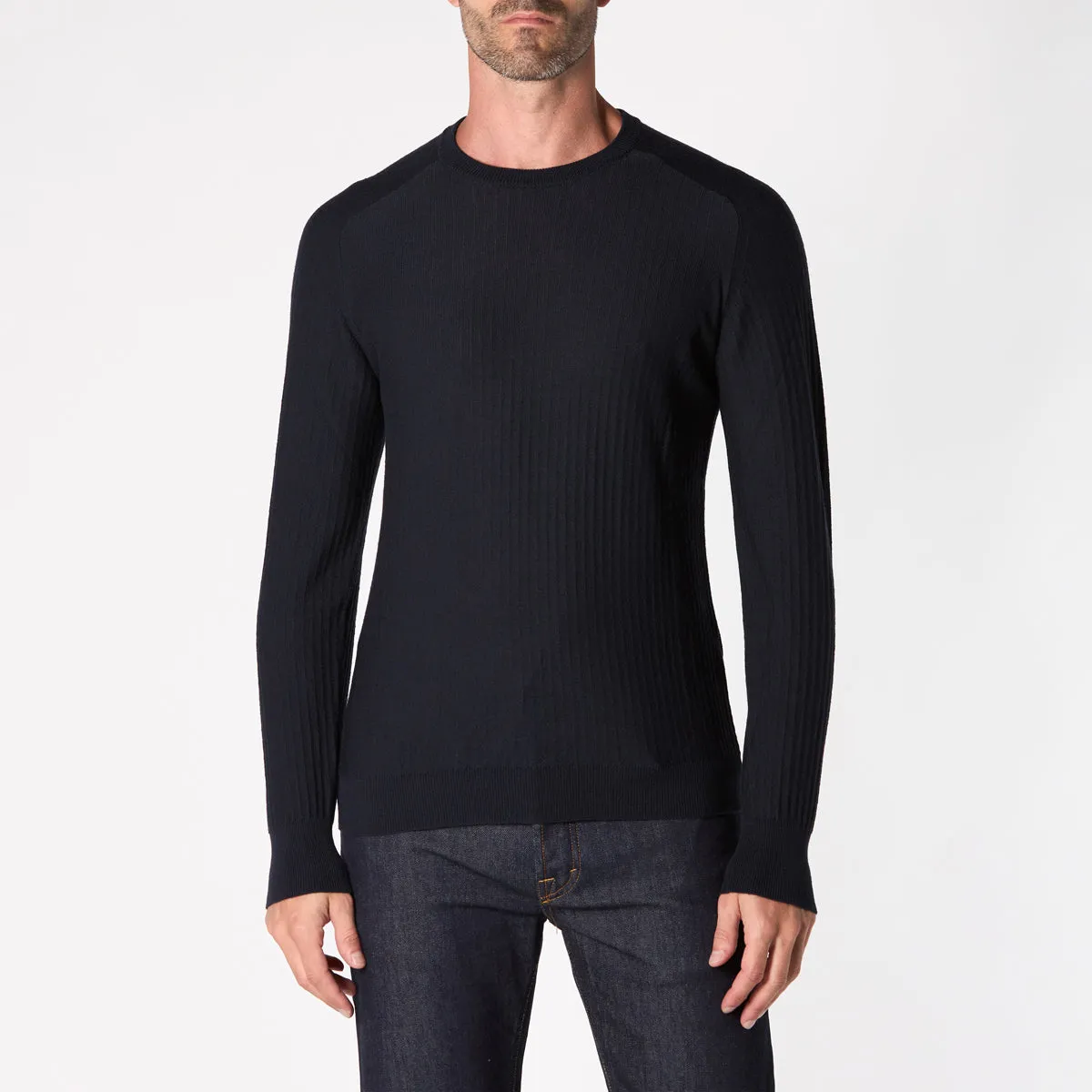 ROBERTO COLLINA SWEATER RA03001 10 BLUE