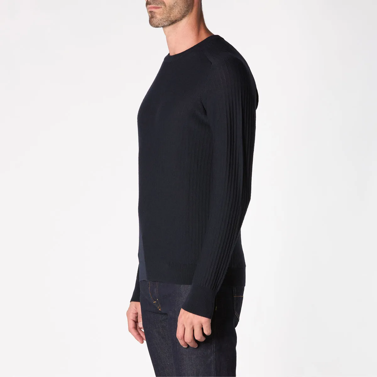 ROBERTO COLLINA SWEATER RA03001 10 BLUE