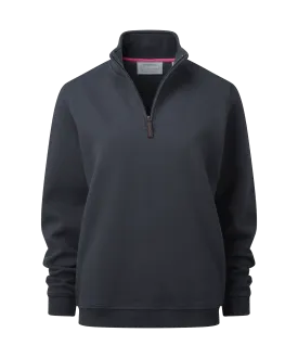 Sennen Cove Quarter Zip Sweatshirt - True Navy