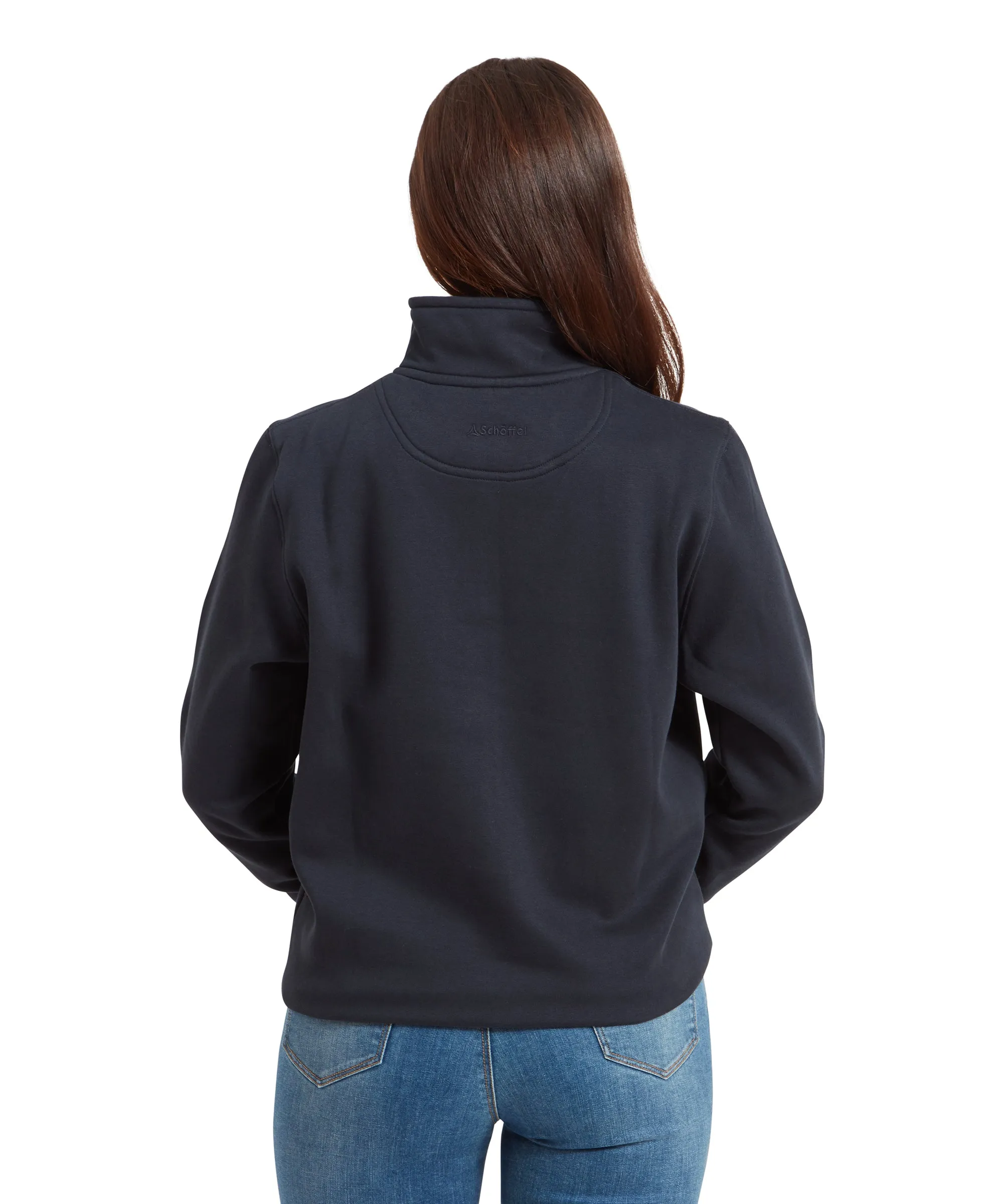 Sennen Cove Quarter Zip Sweatshirt - True Navy