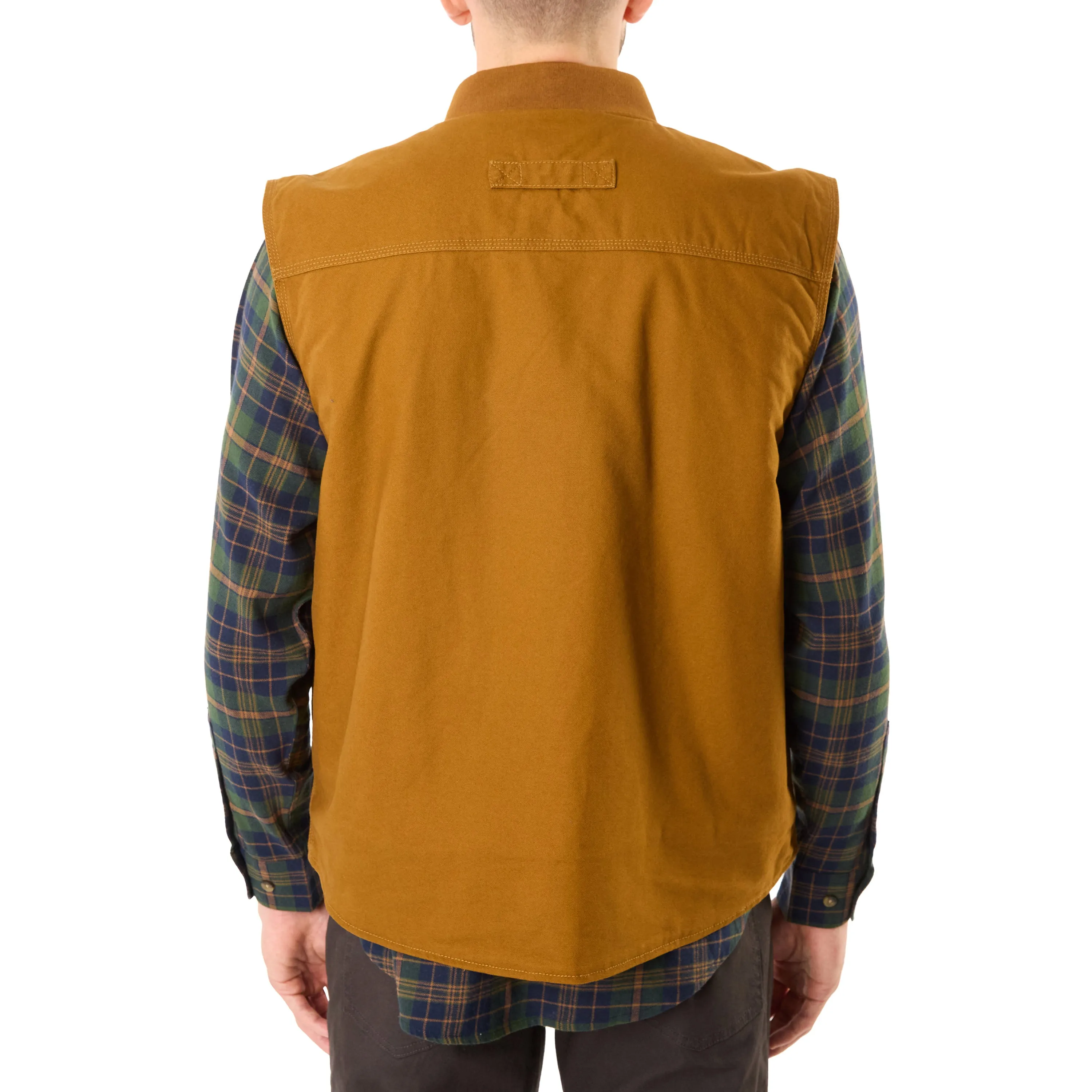 SHERPA-LINED DUCK VEST