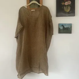 Silk Kaftan – Fawn