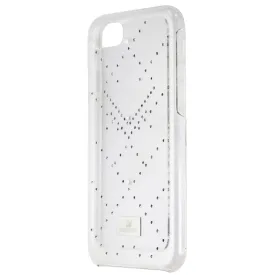 Swarovski Hard Crystal Case for Apple iPhone 8 & iPhone 7 - Clear / Silver Gems