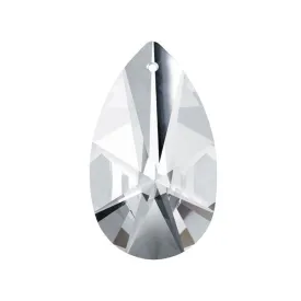 Swarovski Strass Crystal 1.5 inches Clear Modern Almond prism