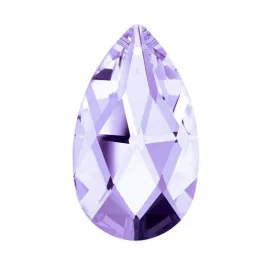 Swarovski Strass Crystal  1.5 inches Lilac Almond Prism