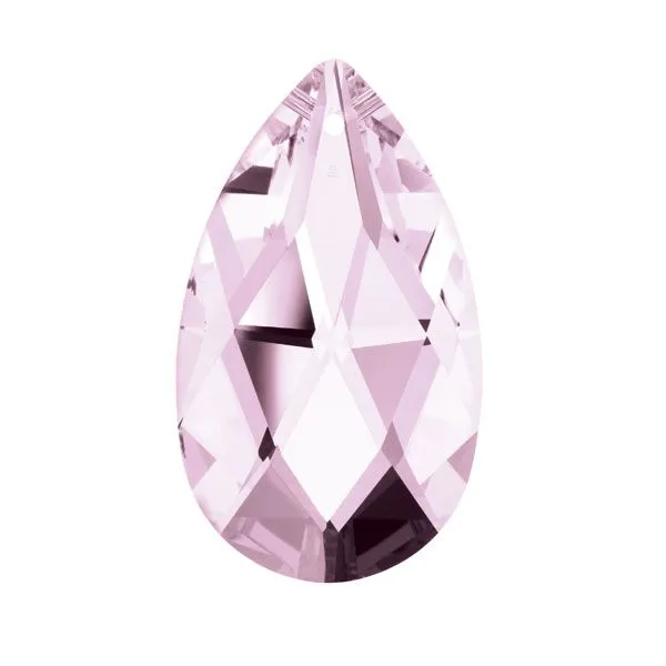 Swarovski Strass Crystal 2 inches Rosaline (Pink) Almond prism