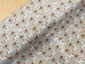 Unicorn Party Cotton Jersey Fabric