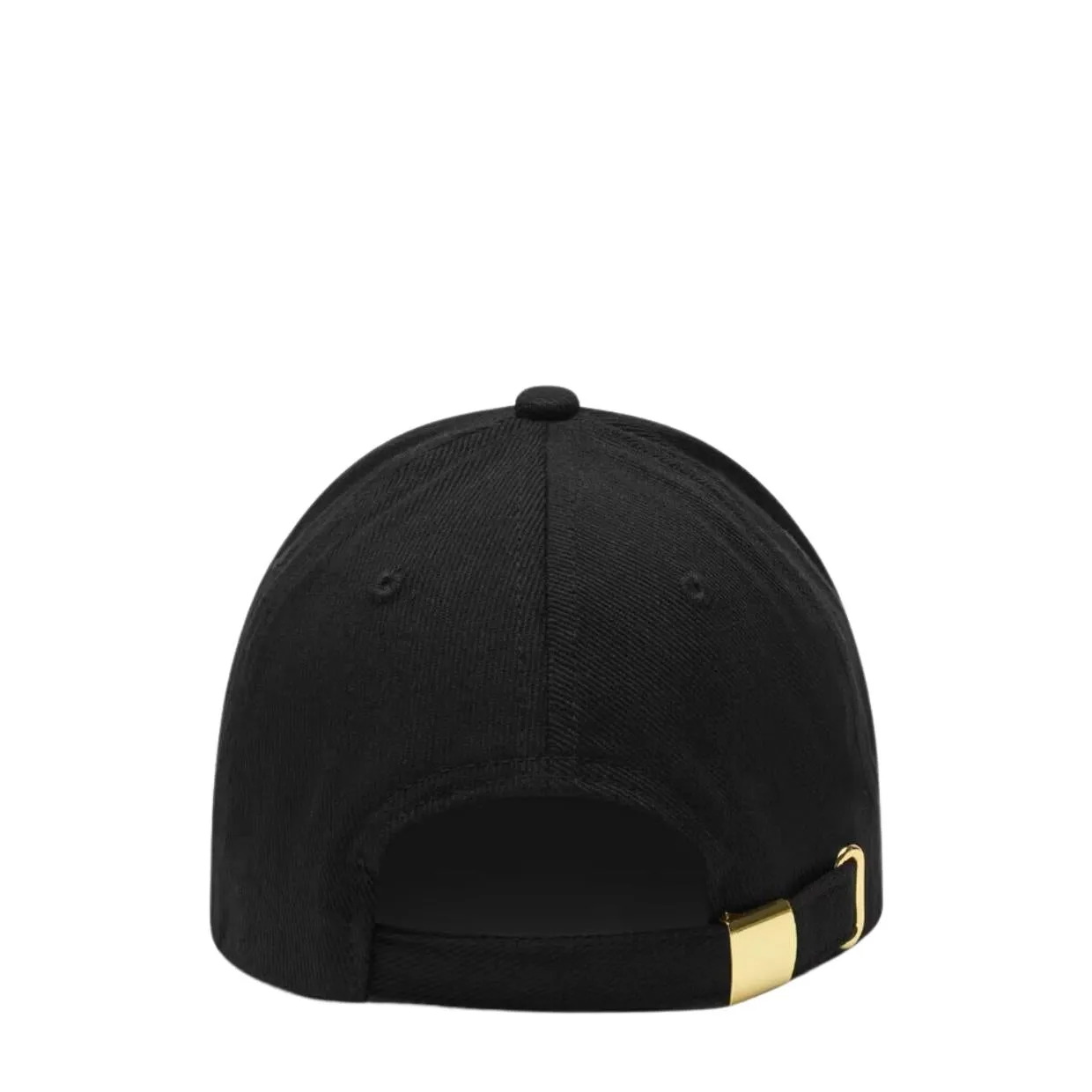 Versace Jeans Couture V-Emblem Logo Patch Black Cap